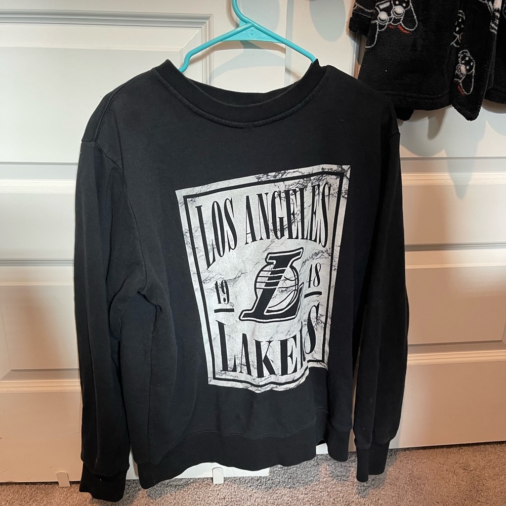 Los Angeles Lakers Kids Black Sweatshirt